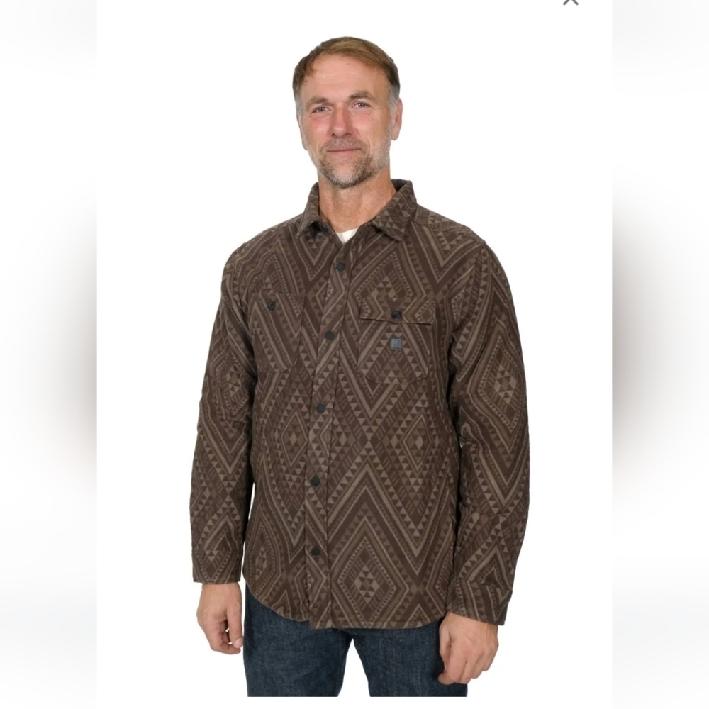 Roark Men's Manawa Tapu Andes Long Sleeve Flannel